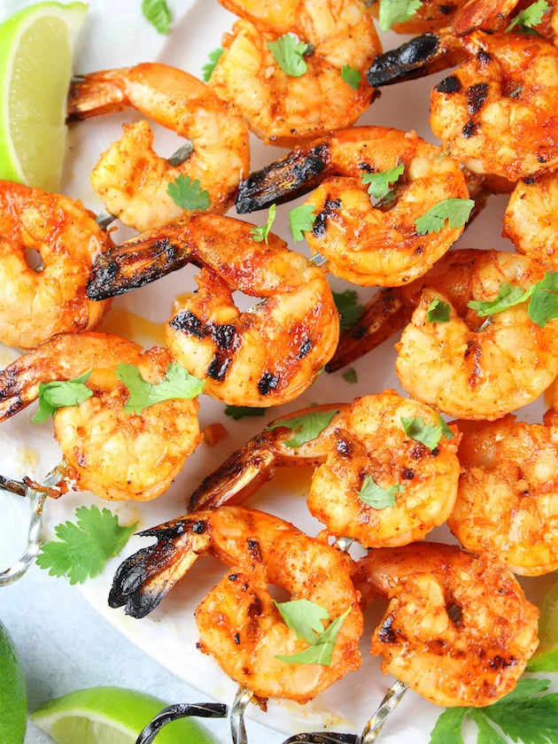 grilled chili lime shrimp