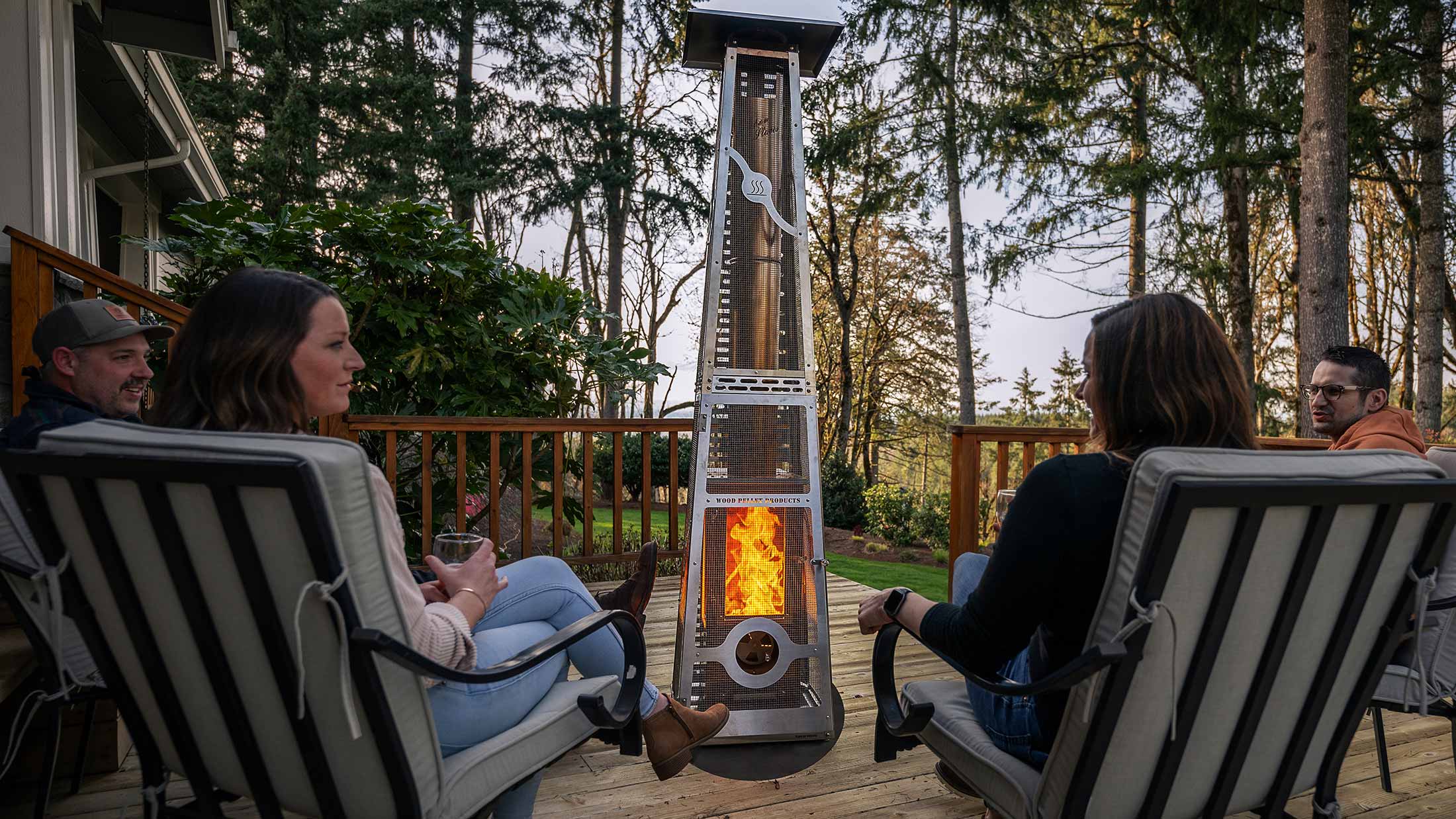 Timber Stoves deck heater