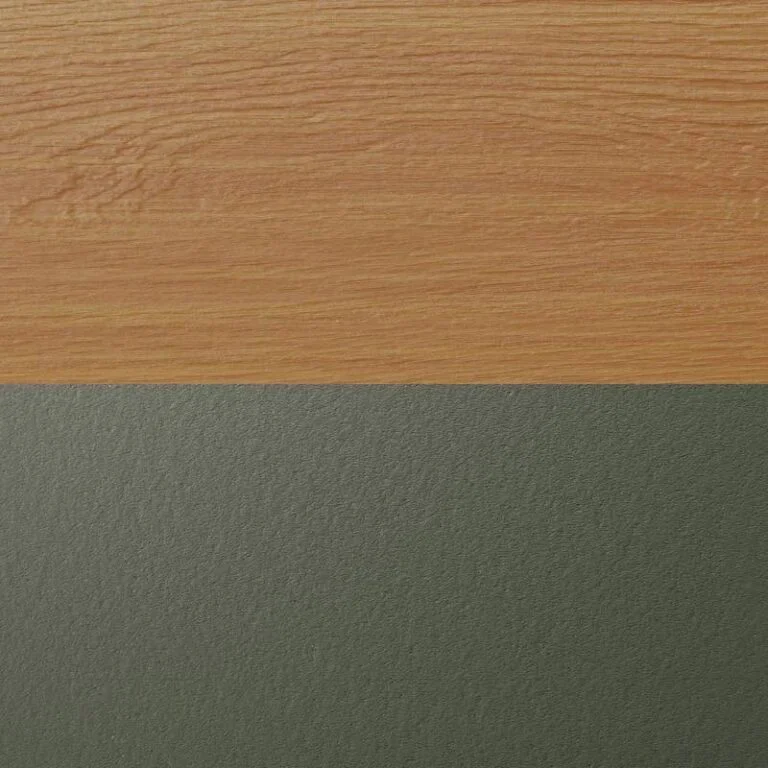 natural teak green