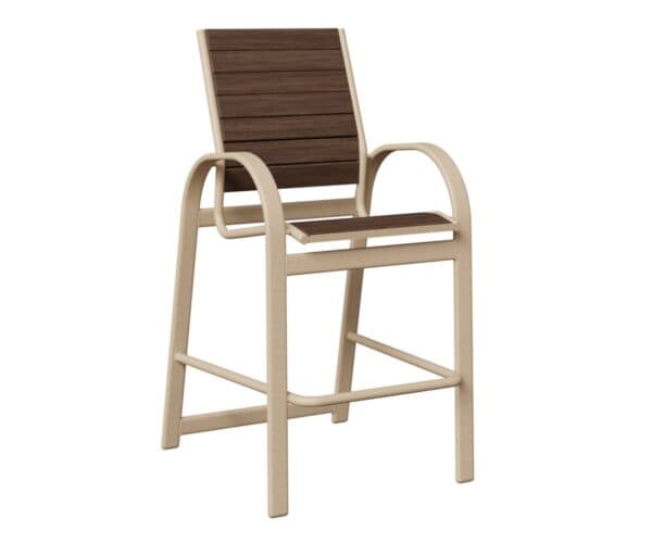 murphy poly chair balcony height luna multi wood grain brazilian walnut