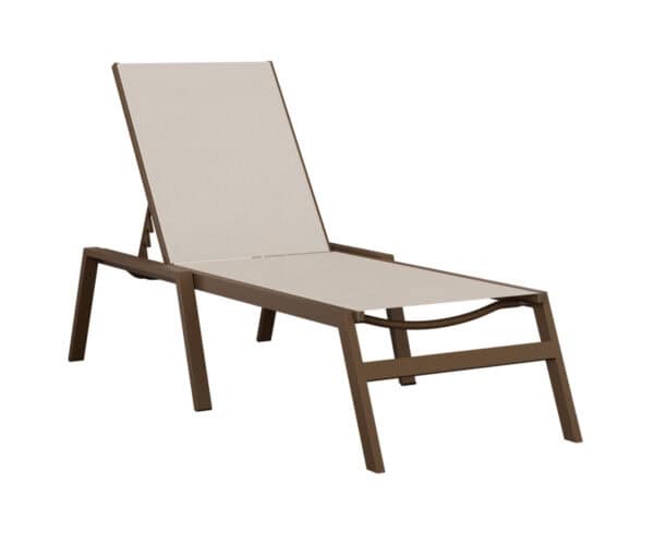 vida chaise lounge chair no arms mesquite wood vein augustine oyster