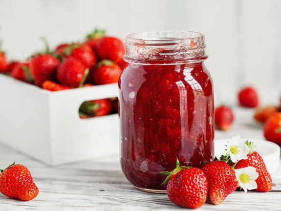 homemade strawberry jam