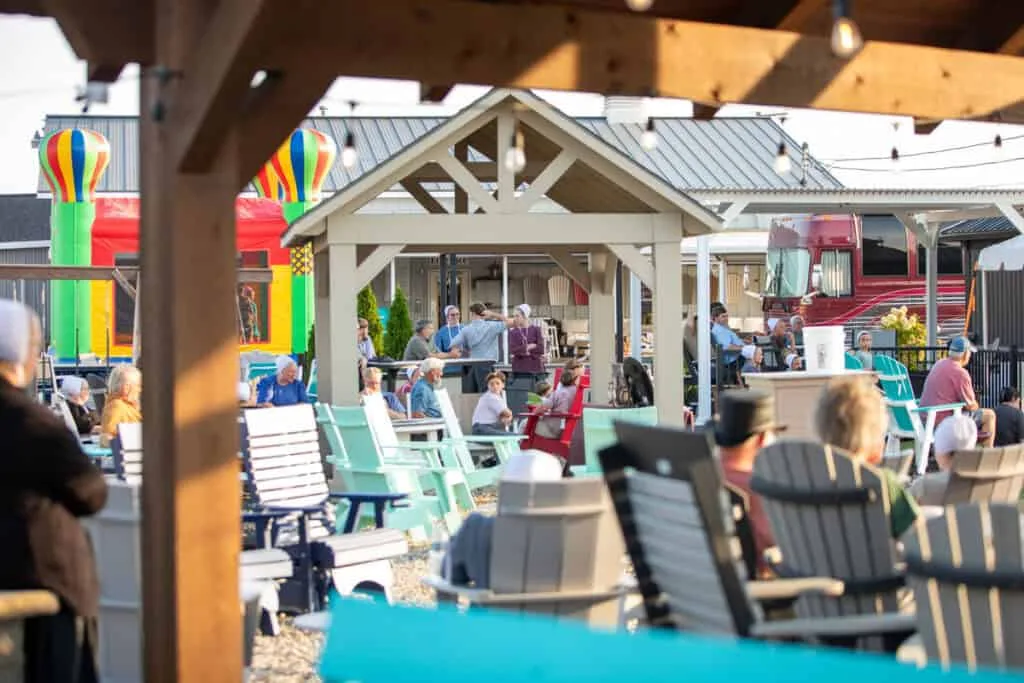 raber patio outdoor event