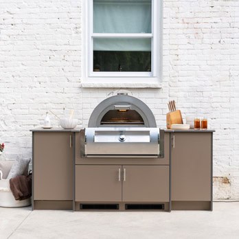 agora cabinet tan