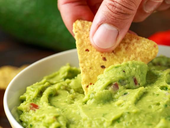 homemade guacamole